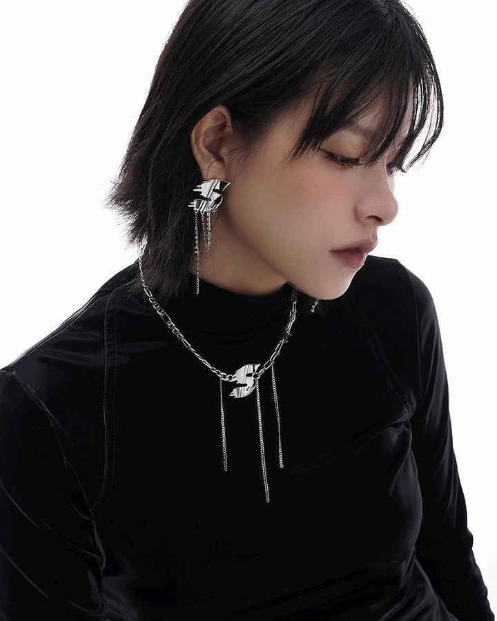 【SUMIYAKI】S/S Letters Necklace pg1532