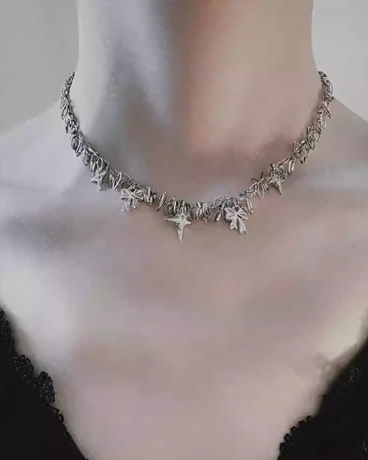 [Insomnia Artist] Star Bow Necklace pg1709