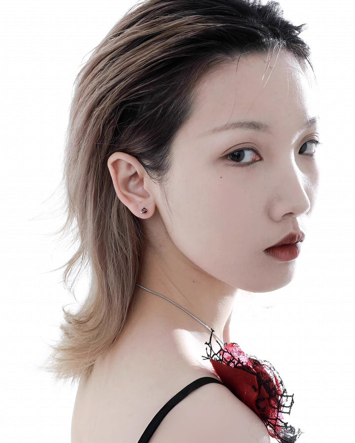 【1ST XULIE】Forbidden Rose Buds Earrings pg803