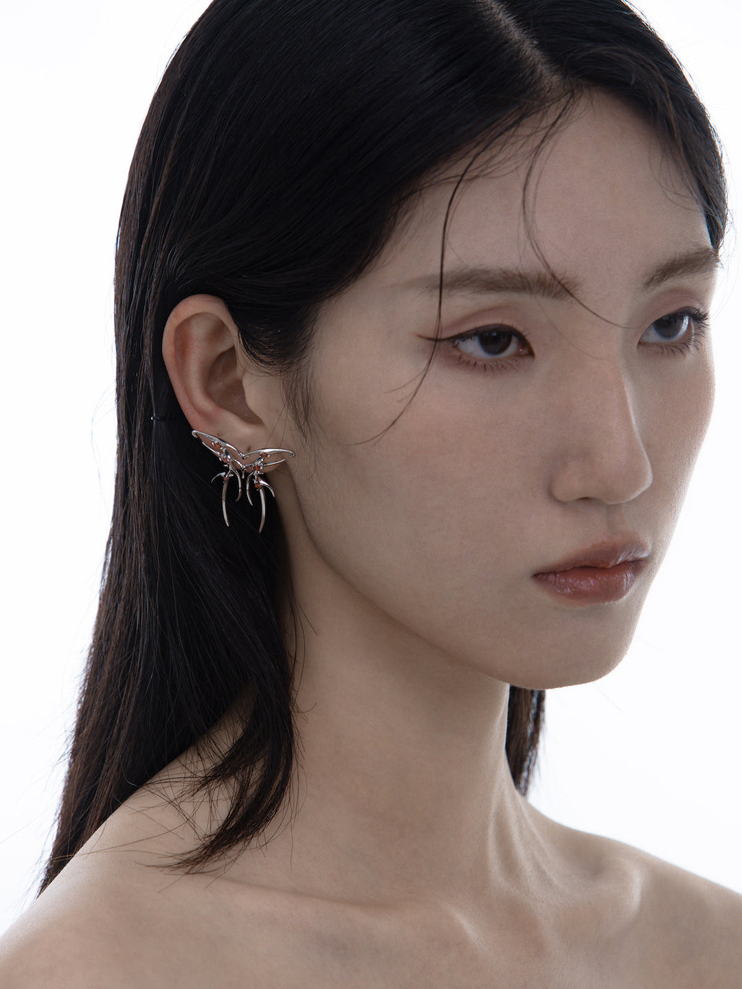 【Planktont 浮U生物】Blood Butterfly Earrings01 pg213