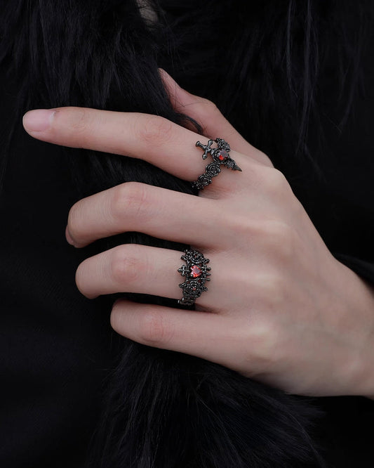 【1ST XULIE】Forbidden Rose Sword Ring pg831