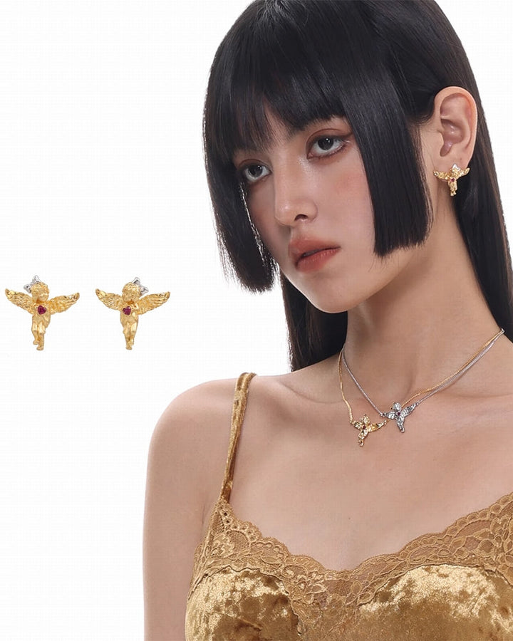 【SUMIYAKI】Angel Classic Earrings pg43