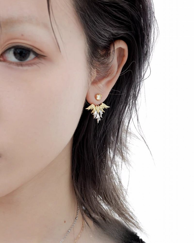 【1ST XULIE】Wing Swan Earrings02 pg2013