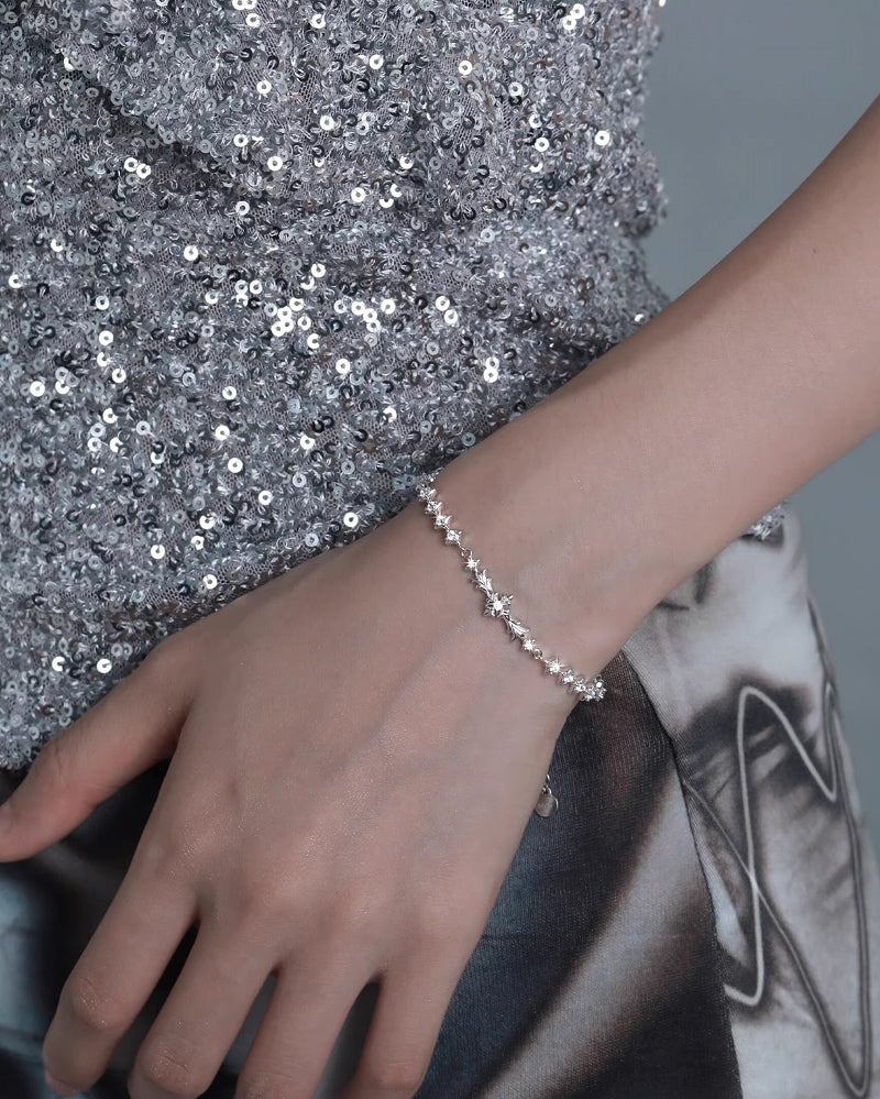 【1ST XULIE】Four Pointed Star Bracelet pg842