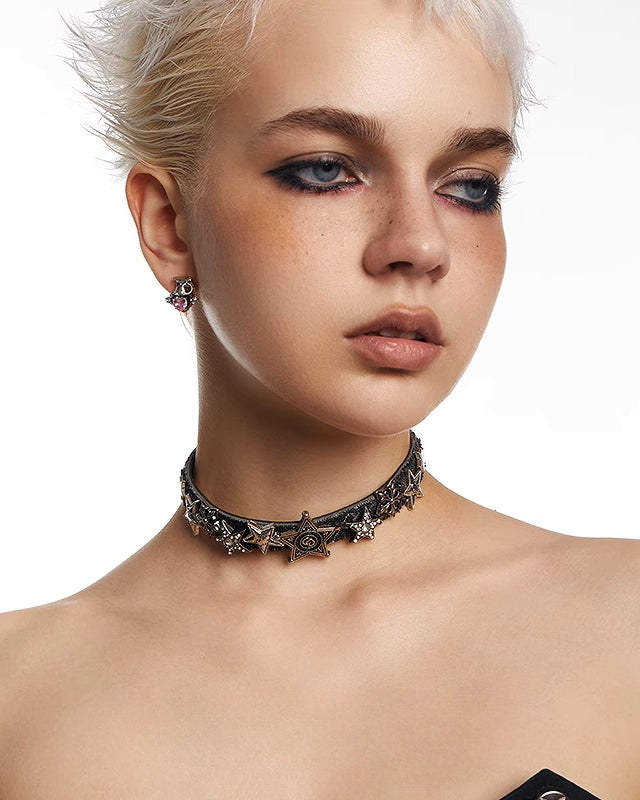 [OCTO VITA] Star Snake Winding Choker pg1756