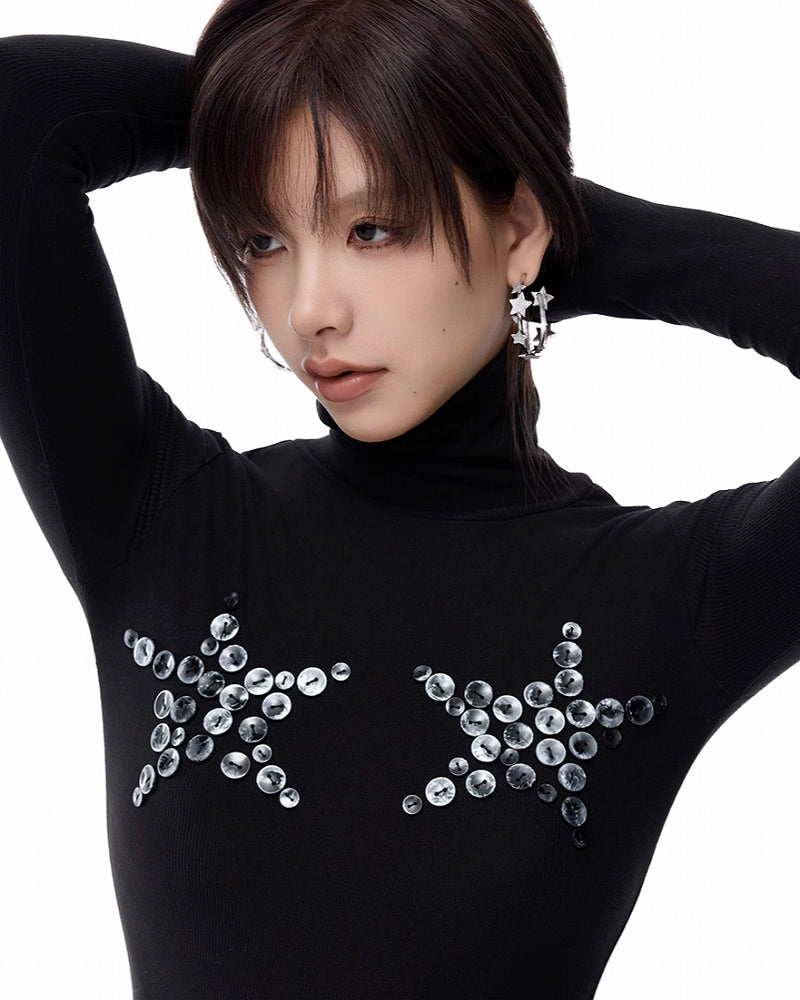 Star Galaxy Earrings 01