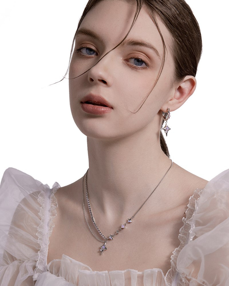 [MASW] Girl Starry Sky Earrings02 pg894