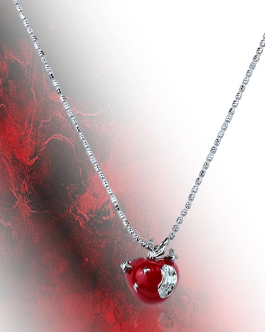 Niche Apple Charm Necklace