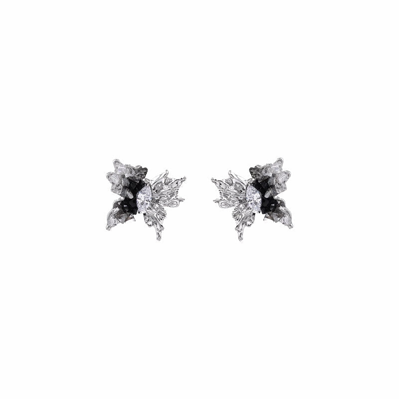 【SUMIYAKI】Galaxy Butterfly Cuff & Earrings pg863