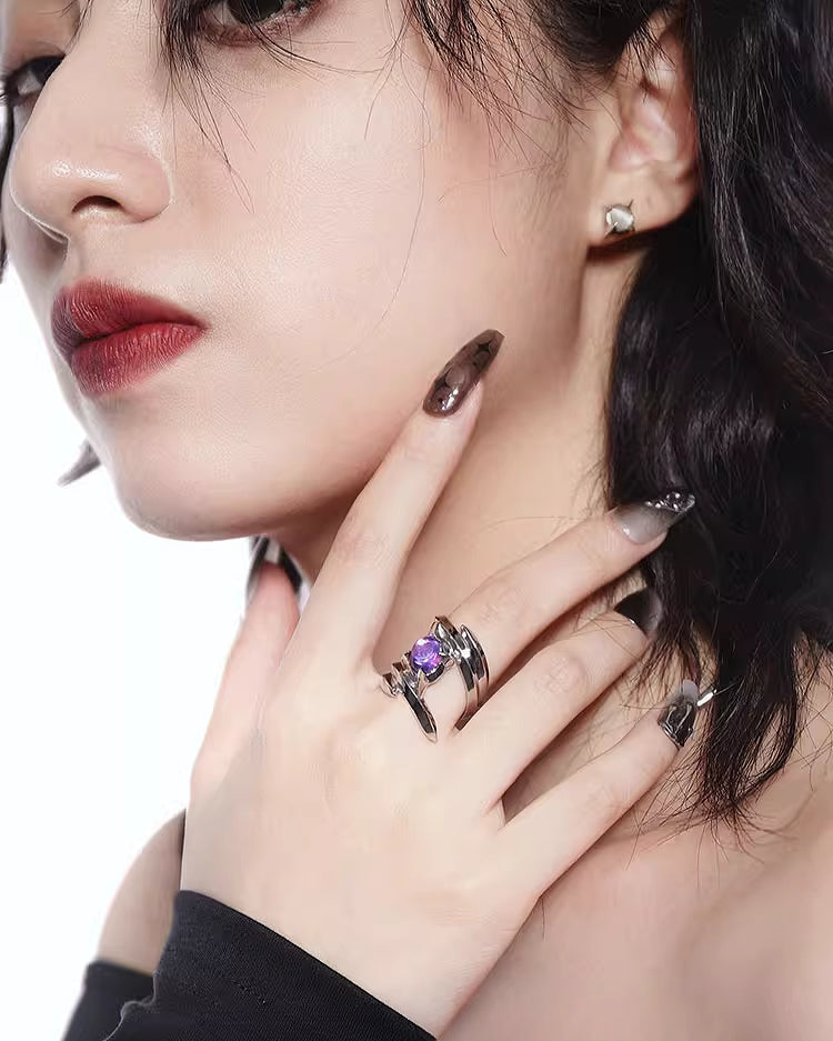 [OCTO VITA] Cosmic Scorpion Tornado Ring pg465