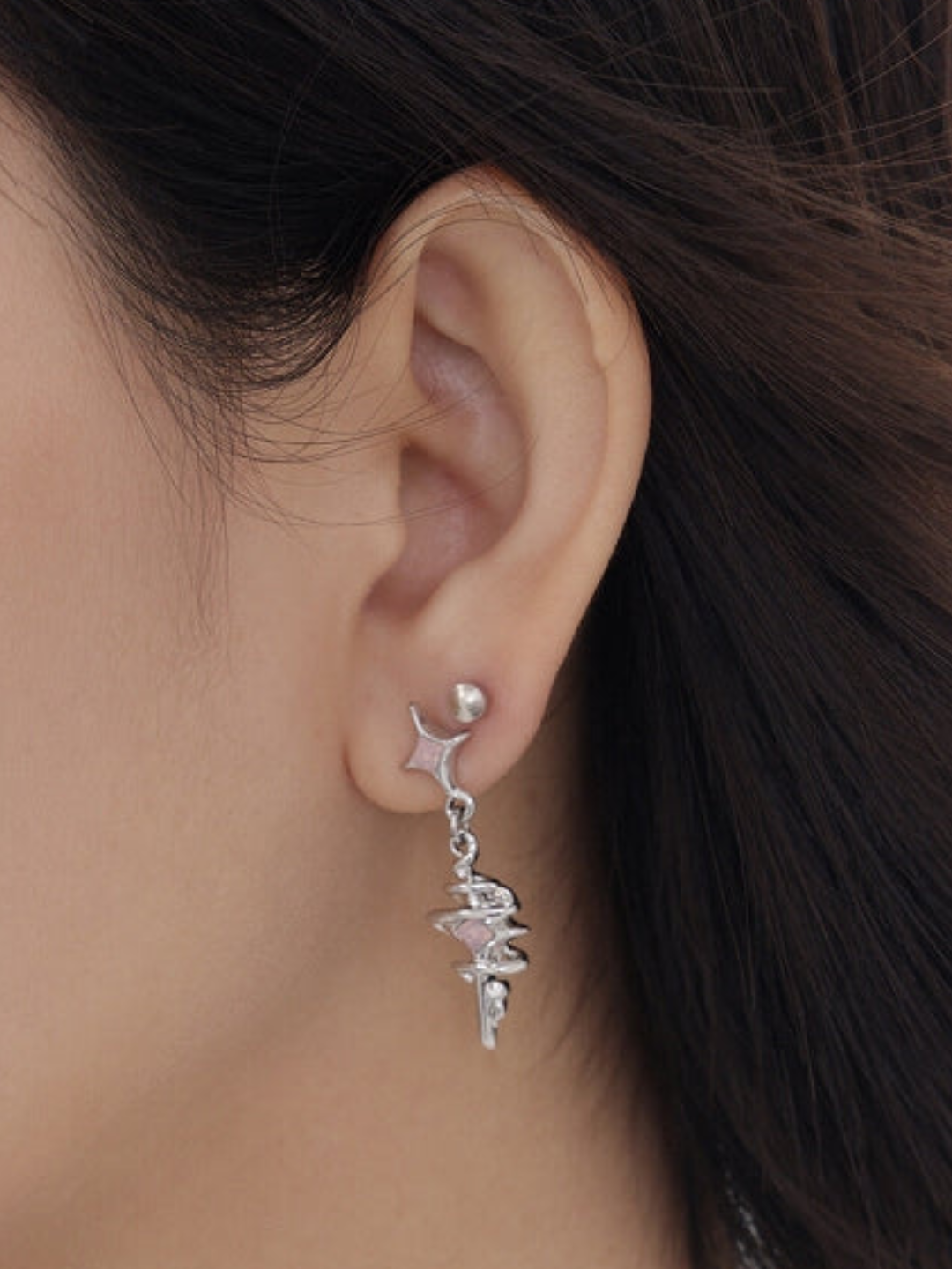 [SUMIYAKI] Star Twine Tree Earrings pg1765