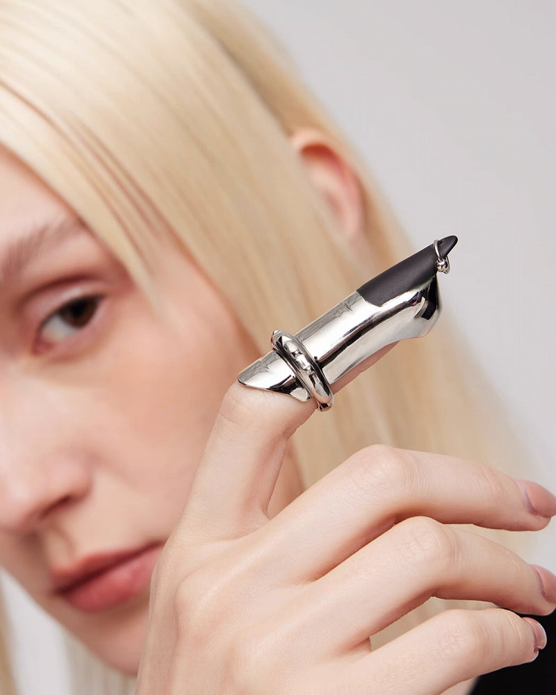 [BLACKHEAD]Black Gloves Magic Claw Ring pg174