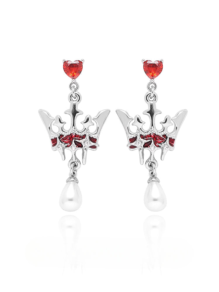 Queen's Crown Earrings 01