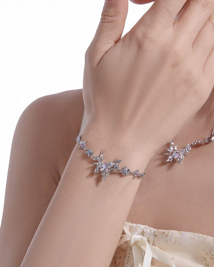 【MASW】Butterfly Dance Flower Bracelet pg276