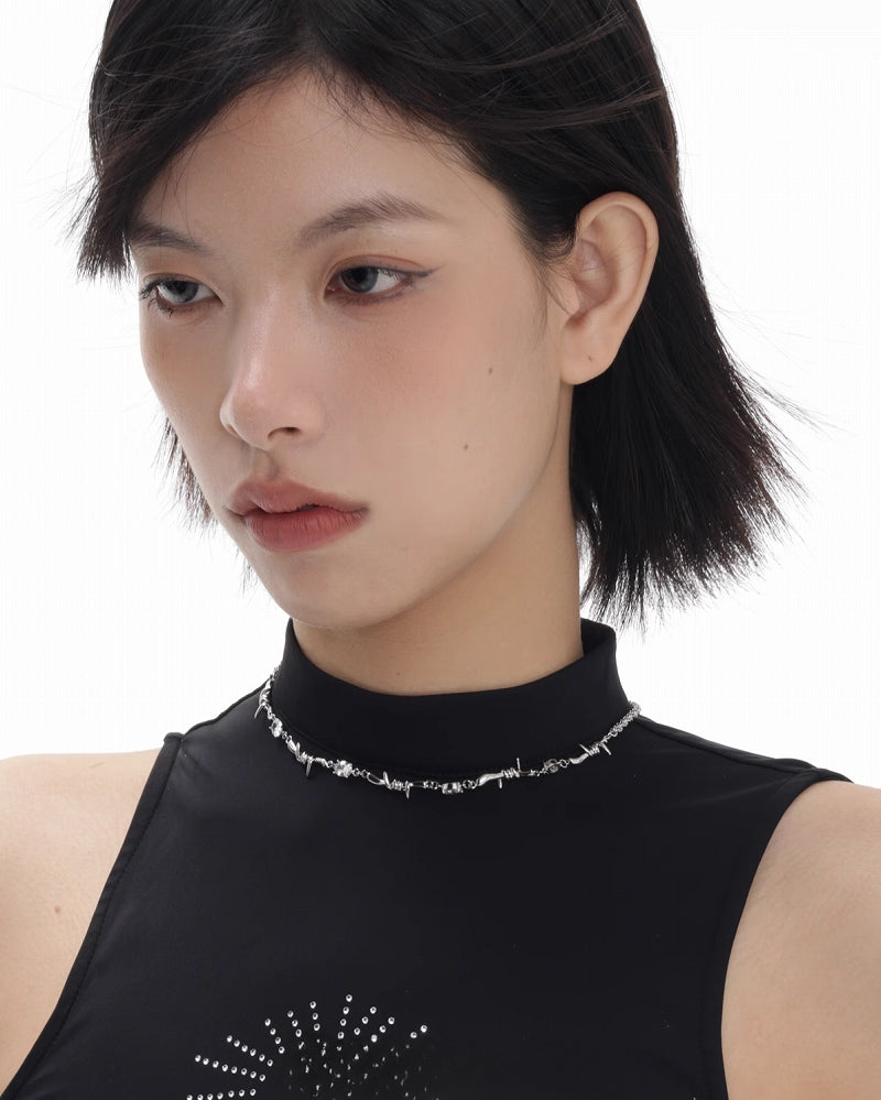 [SUMIYAKI] Thorn Winding Necklace pg1892