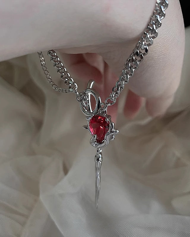 [Insomnia Artist] Red Rose Double Layer Bracelet pg1458