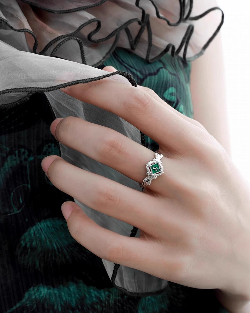 [1ST XULIE] Slytherin Snake Ring pg1626