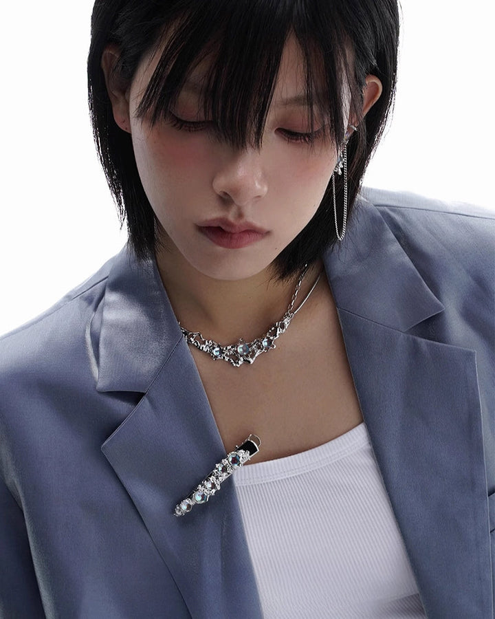 【SUMIYAKI】Lunar Eclipse Numerous Layers Necklace pg1154