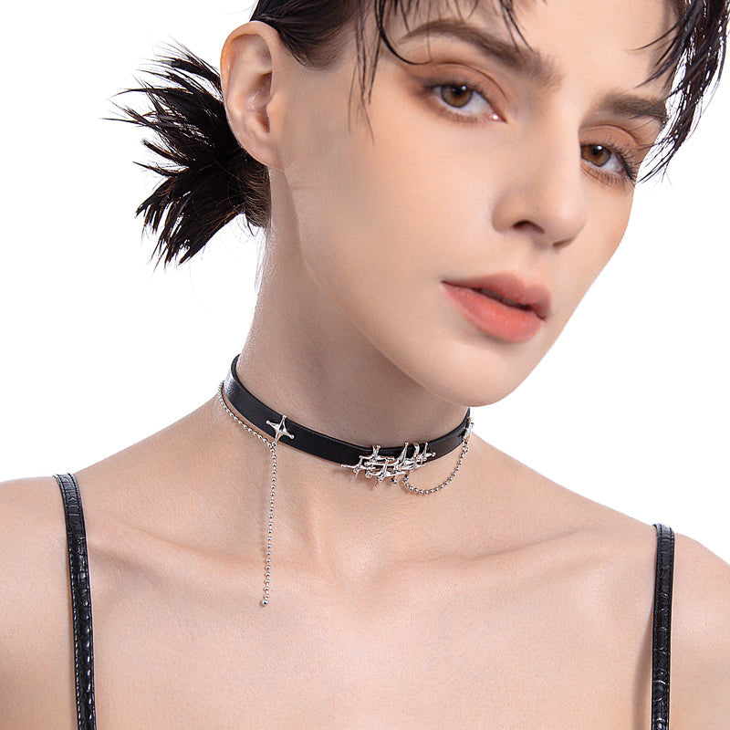 【MASW】Star Attraction Tassel Choker pg1703