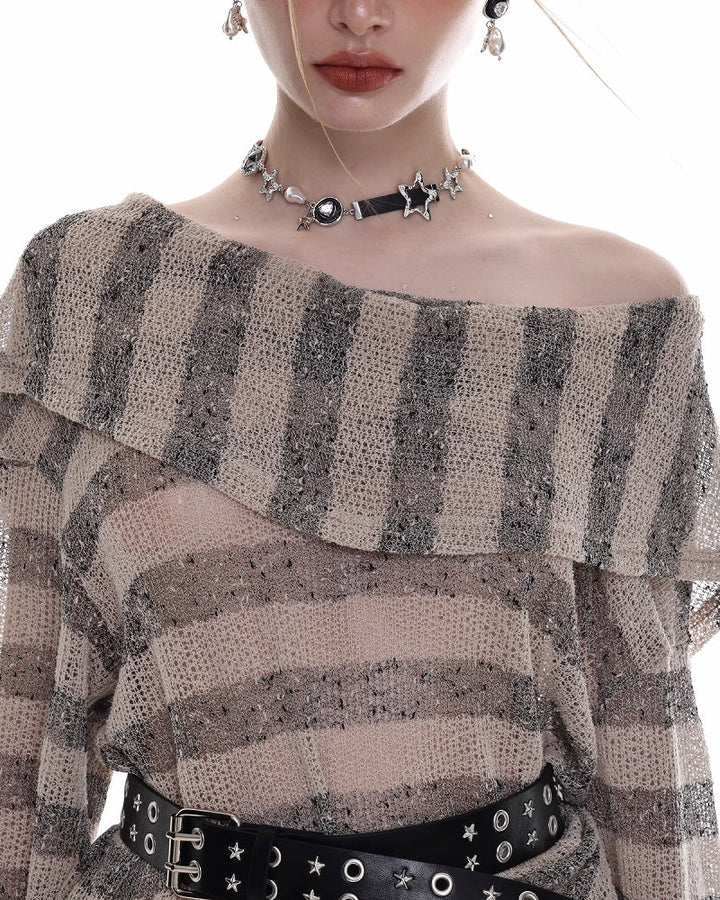 【SUMIYAKI】Retro Star Choker pg1491