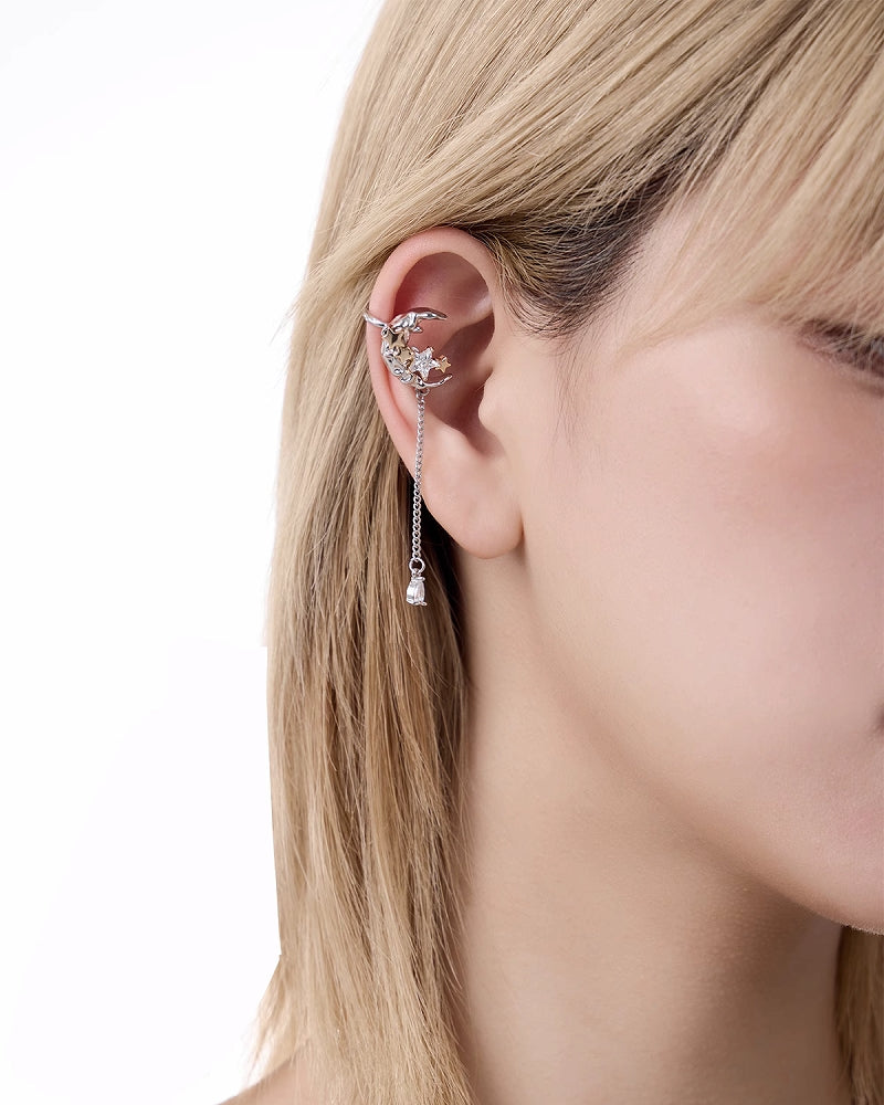 [SUMIYAKI] Star And Moon Asymmetrical Cuff pg1682