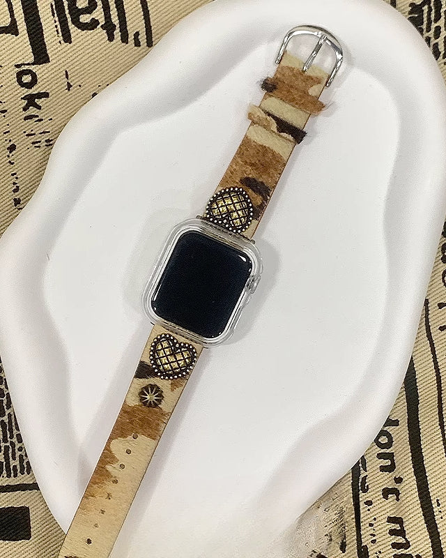 【OCTO VITA】Dune Wasteland Love Pineapple Apple Watch Strap pg664