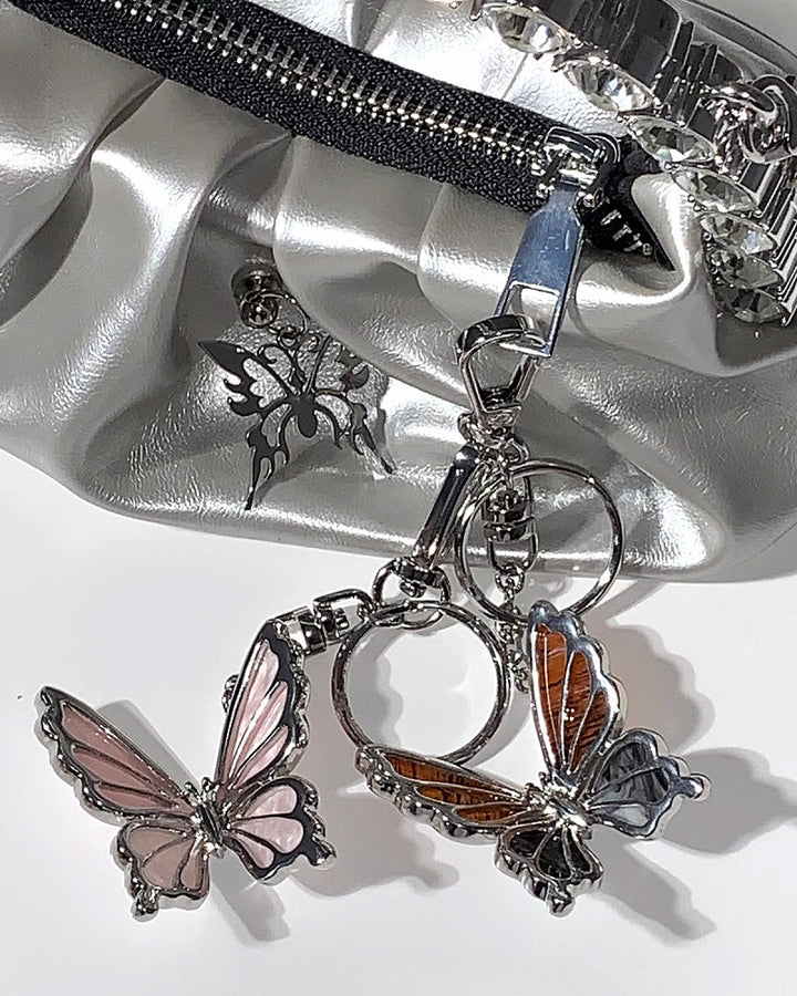 [SUMIYAKI] Three Dimensional Butterfly Keychain pg1899