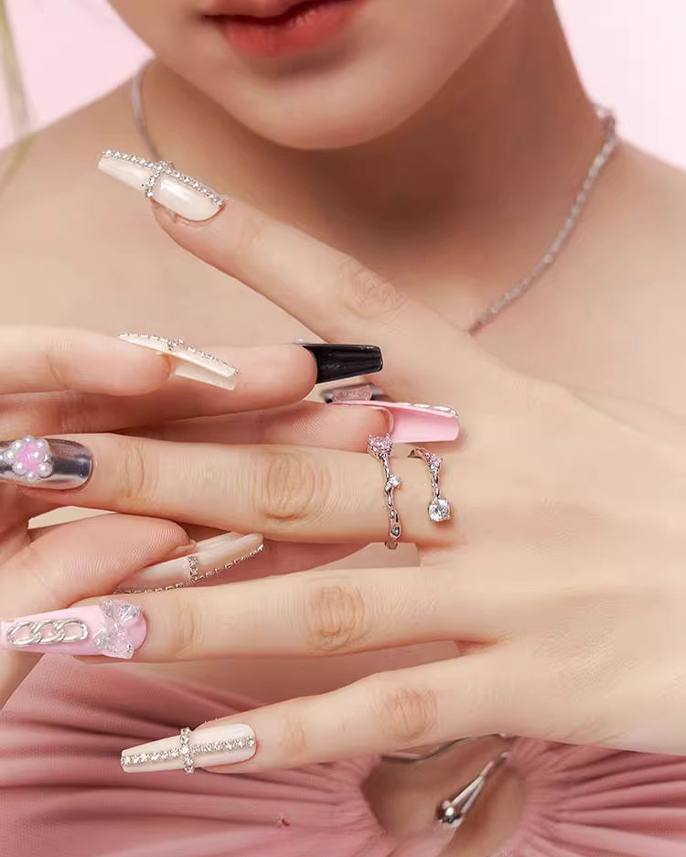 [OCTO VITA] Cake Treasure Party Pink Heart Ring pg369