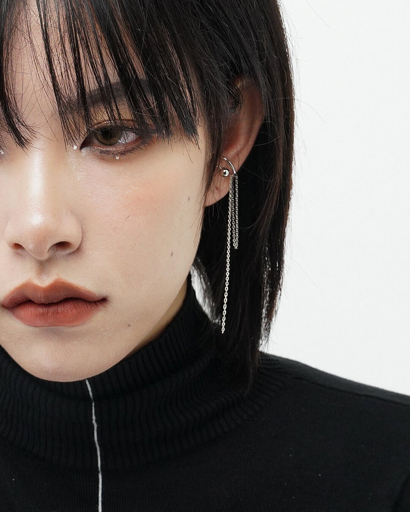 [SUMIYAKI] Long Ear Hanging Tassel Cuff pg1101