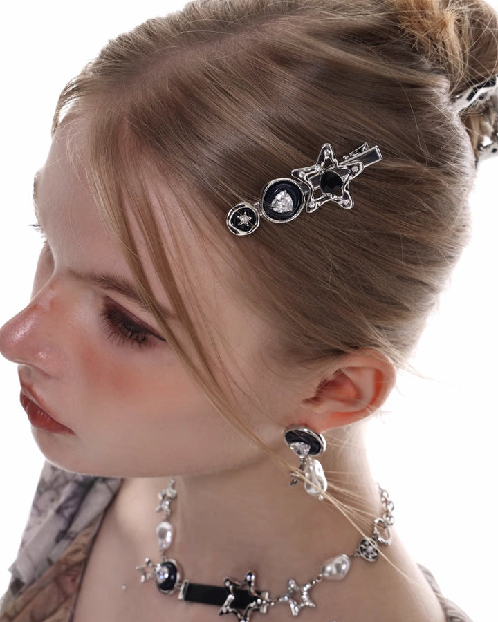 【SUMIYAKI】Retro Hottie Star Hair Clip pg1480