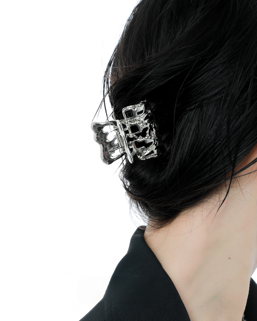 [1ST XULIE] Melting Checker Hair Clip pg1188