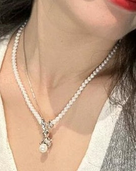 Moonlit Rabbit Y-Chain Necklace