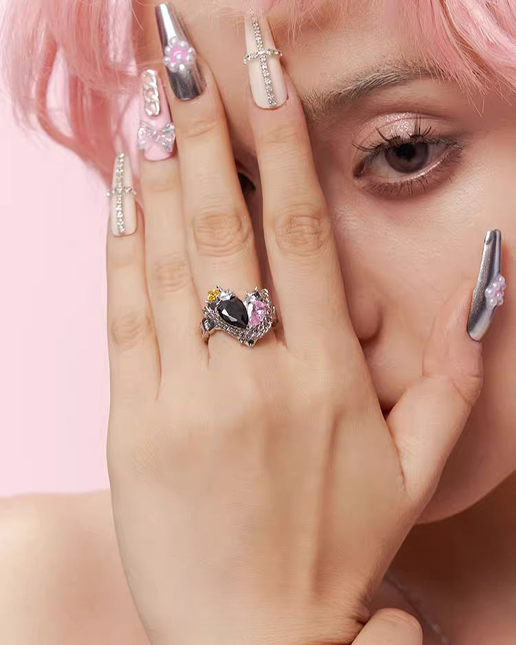 [OCTO VITA] Cake Treasure Party Heart Ring pg368