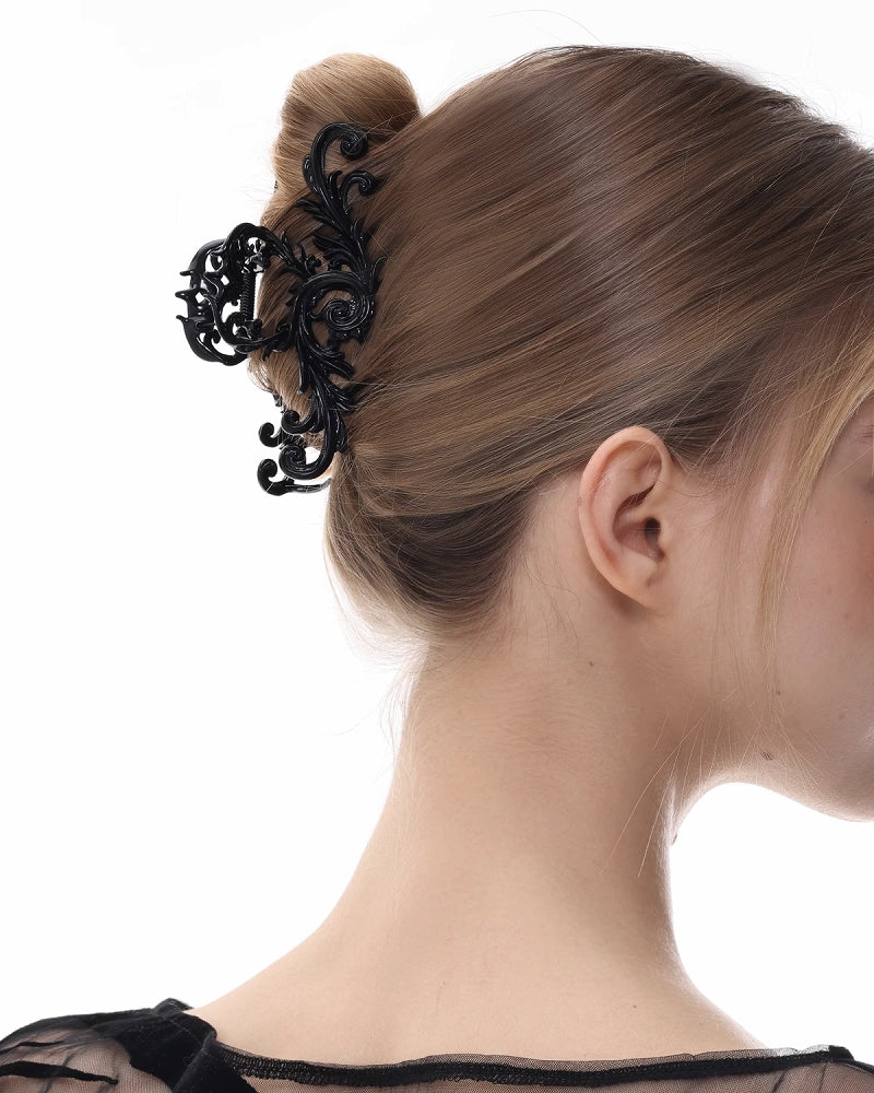 [SUMIYAKI] Vintage Carved Shark Hair Clip pg1941