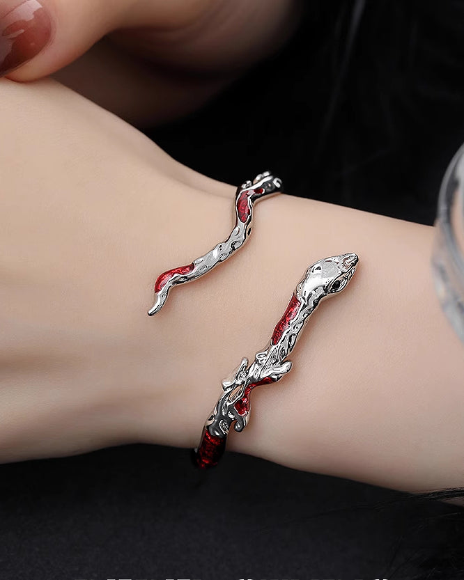 Red Snake Bracelet
