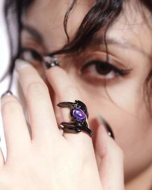 [OCTO VITA] Cosmic Scorpion Tornado Ring pg465