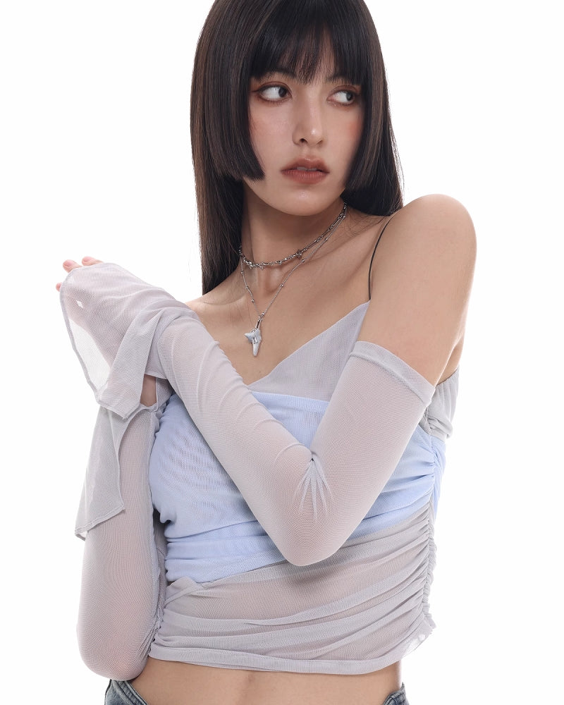 [SUMIYAKI] Virus Blue Layer Necklace pg1952