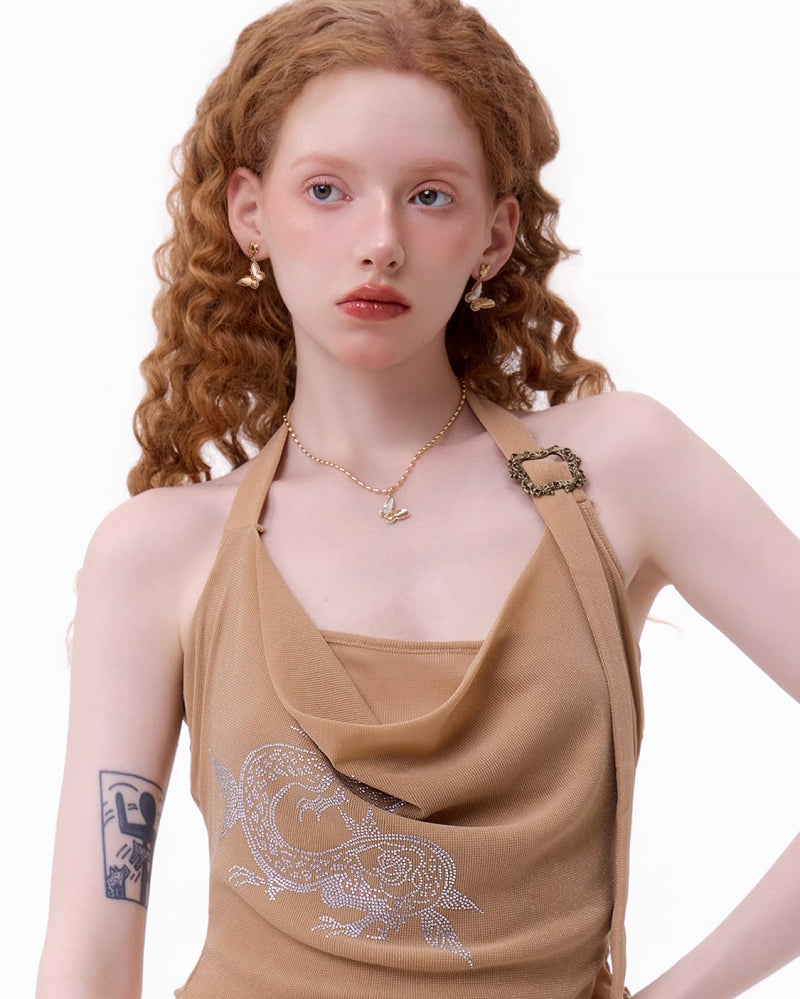 [SUMIYAKI] Golden Butterfly Earrings 01 pg907