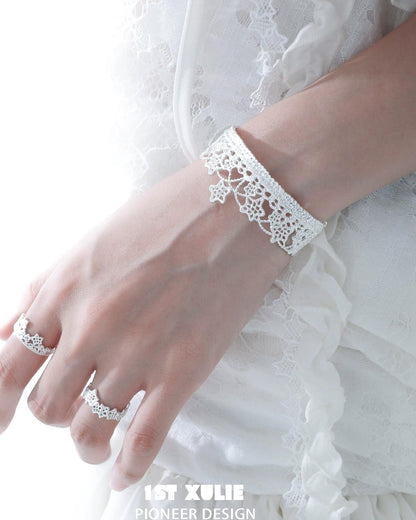 Baroque Starlight Lace Bracelet