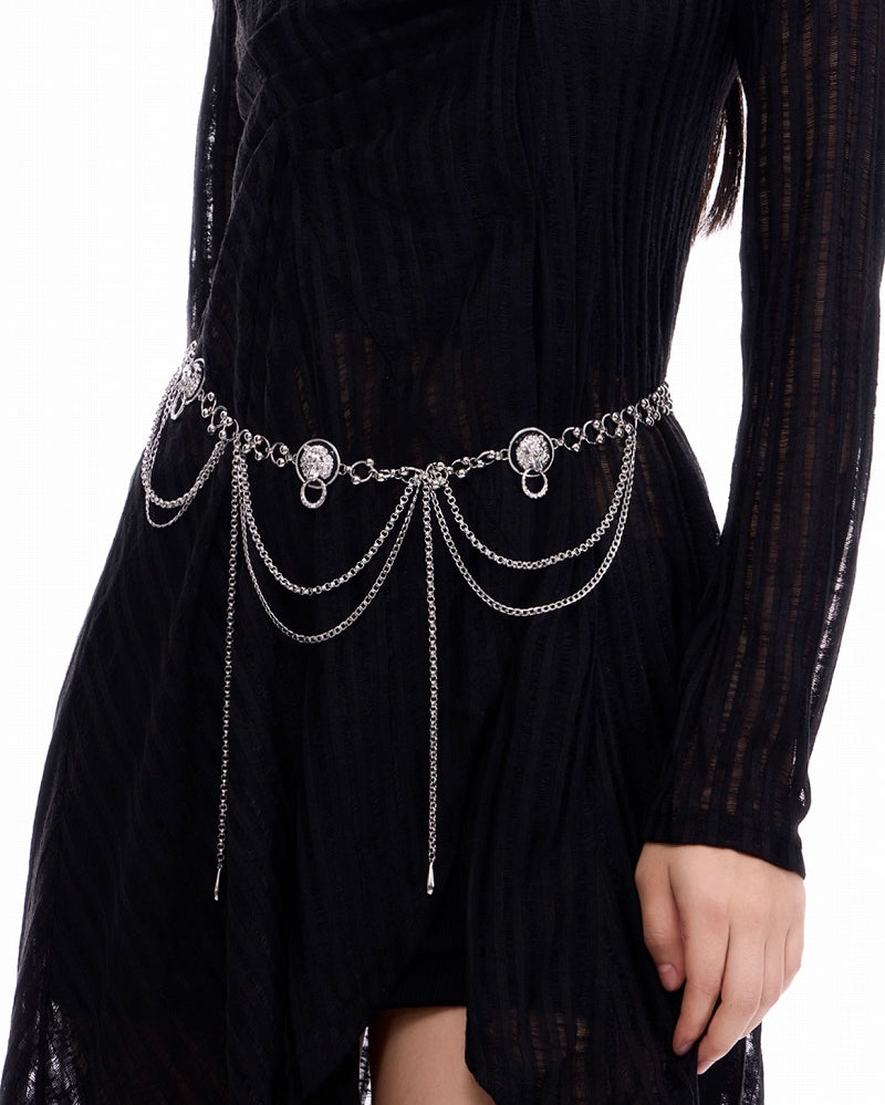 Suanni Lion Head Waist Chain 01