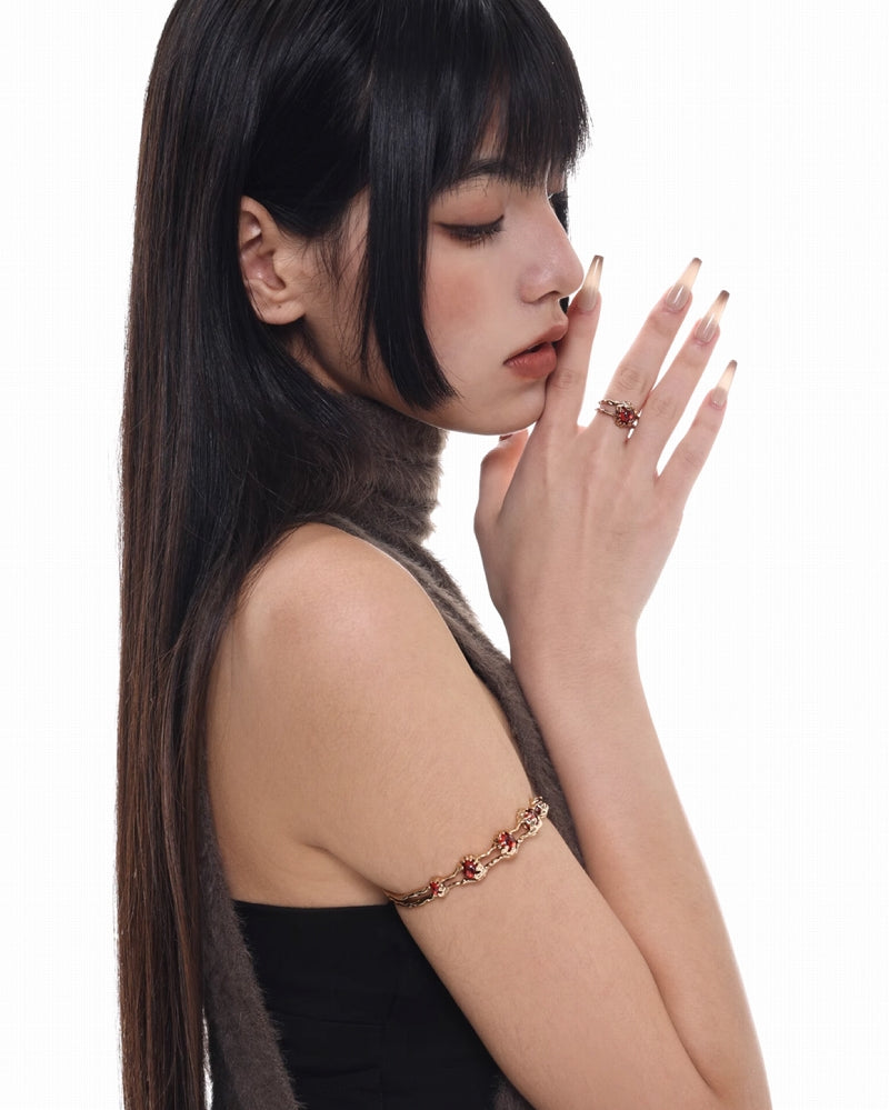 [SUMIYAKI] Dune Red Ring pg654