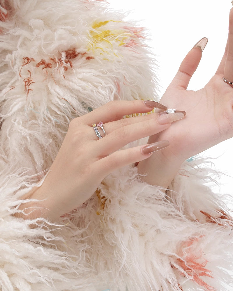 [SUMIYAKI] Soft Candy Double Ring pg1660