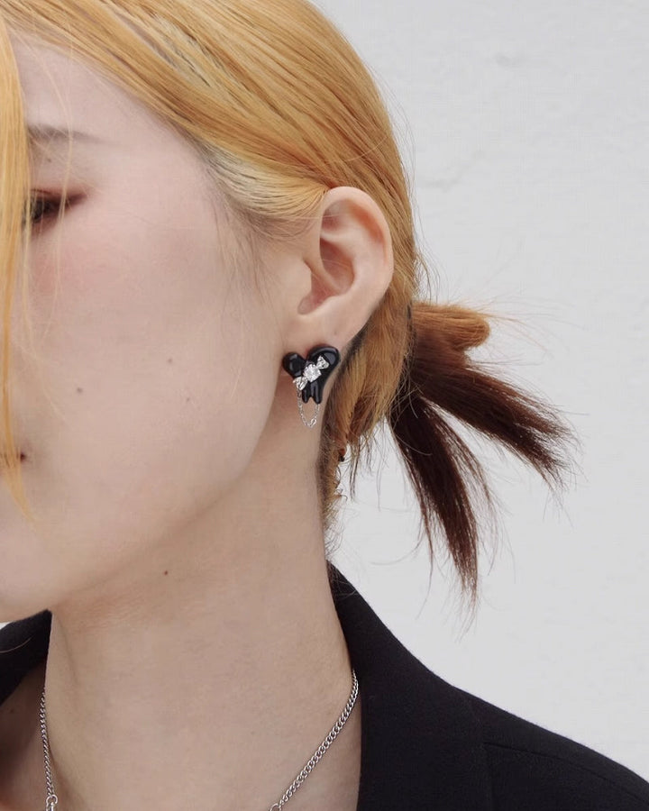 【Esak∞chi】Cool Teeth Candy Earrings pg450