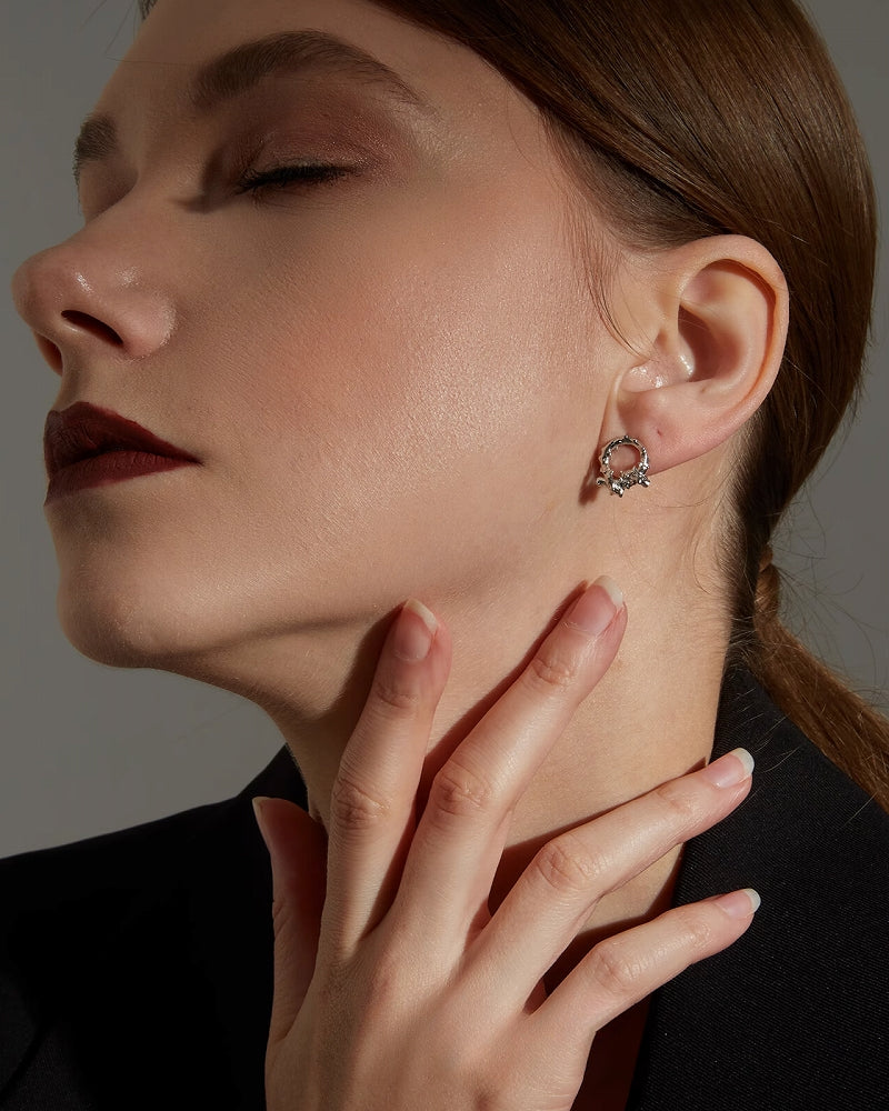 [FAITMAIN] Thorn Earle Doomsday Earrings pg1883