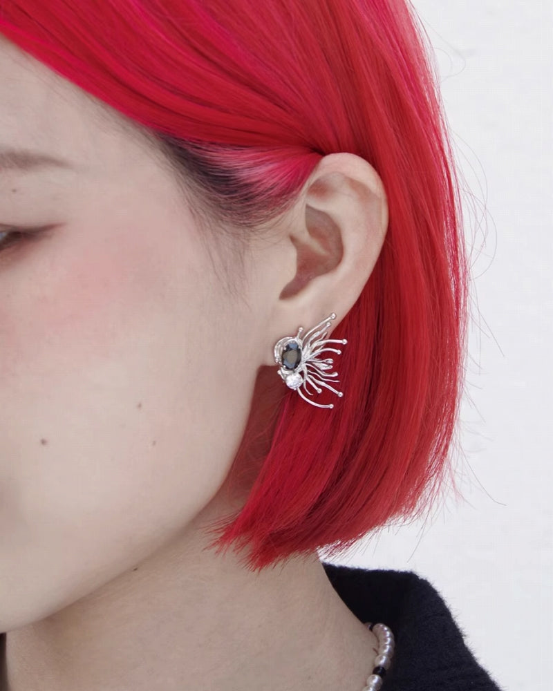 【Esak∞chi】Black Butterfly Earrings pg162