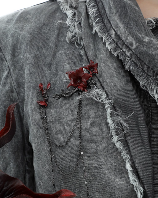 Mandala Tassel Brooch