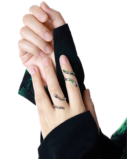 [OOMEOO] Forest Of Desire Snake Ring pg839