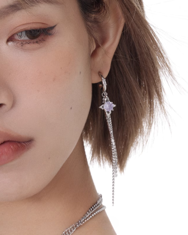 【SUMIYAKI】Mystery Romantic Tassel Earrings pg1257