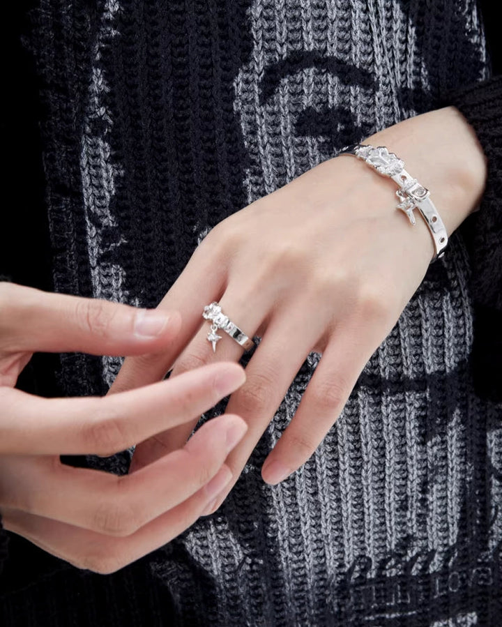 【1ST XULIE】Star Trail Four Pointed Ring pg1764