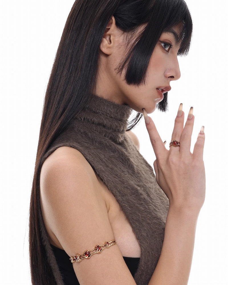 [SUMIYAKI] Dune Red Ring pg654